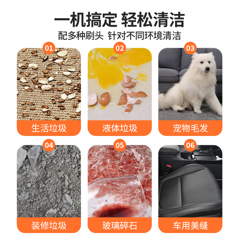 荣事达家用吸尘器1200W/15L/18L