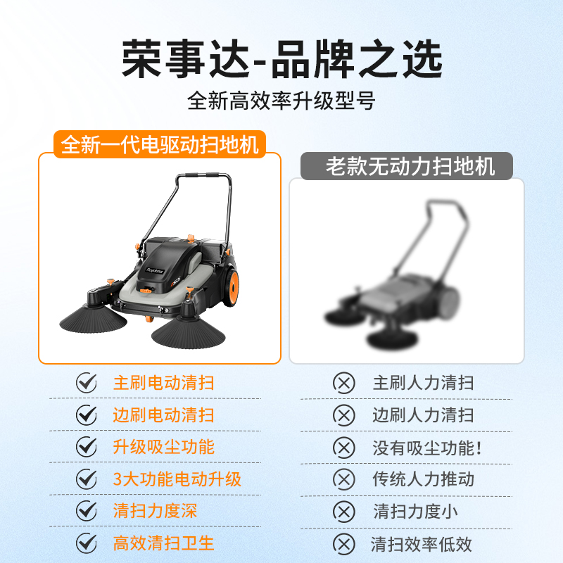 荣事达扫地机 MS60E手推电动式